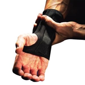 Erhverv 3 Håndledsbandage med skinne | 535, med en håndledsbøjle på hvid baggrund.
