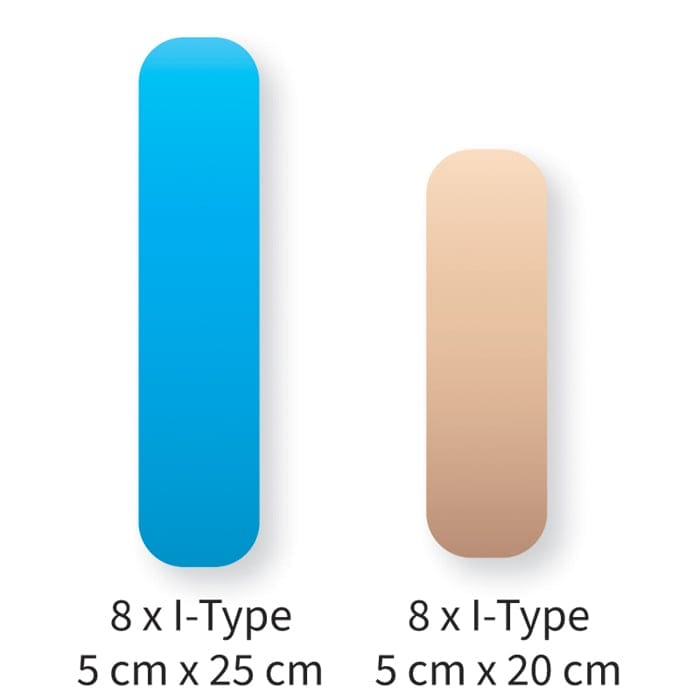 Kinesiologytape Precut - Håndled (8 pak) 1 Kinesiologytape Precut - Håndled (8 pak)