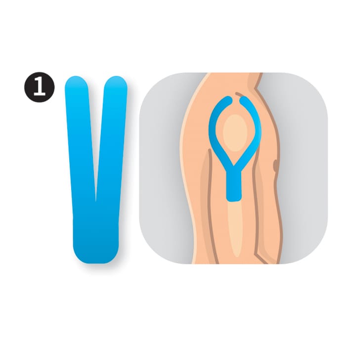 Kinesiologytape Precut - Skulder (8 pak) 2 Kinesiologytape Precut - Skulder (8 pak) - Billede 2