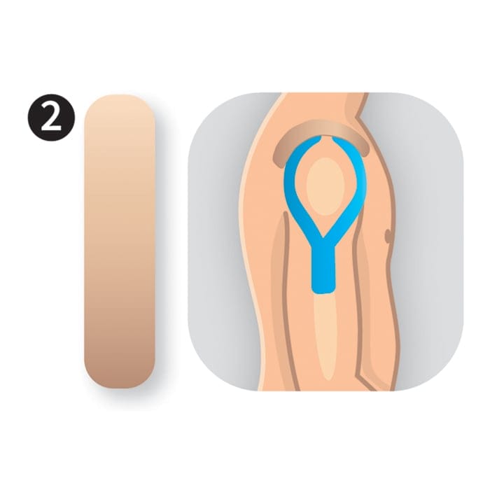 Kinesiologytape Precut - Skulder (8 pak) 3 Kinesiologytape Precut - Skulder (8 pak) - Billede 3