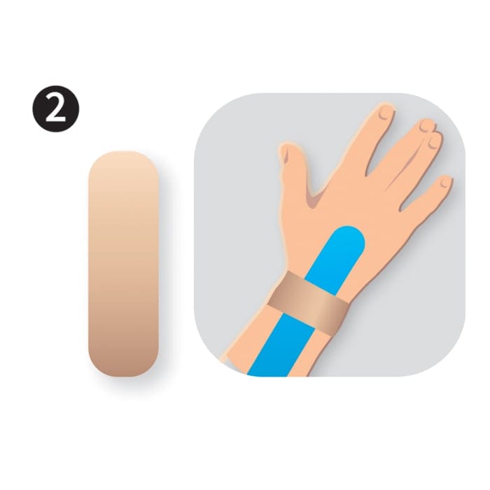 Kinesiologytape Precut - Håndled (8 pak) 3 Kinesiologytape Precut - Håndled (8 pak) - Billede 3