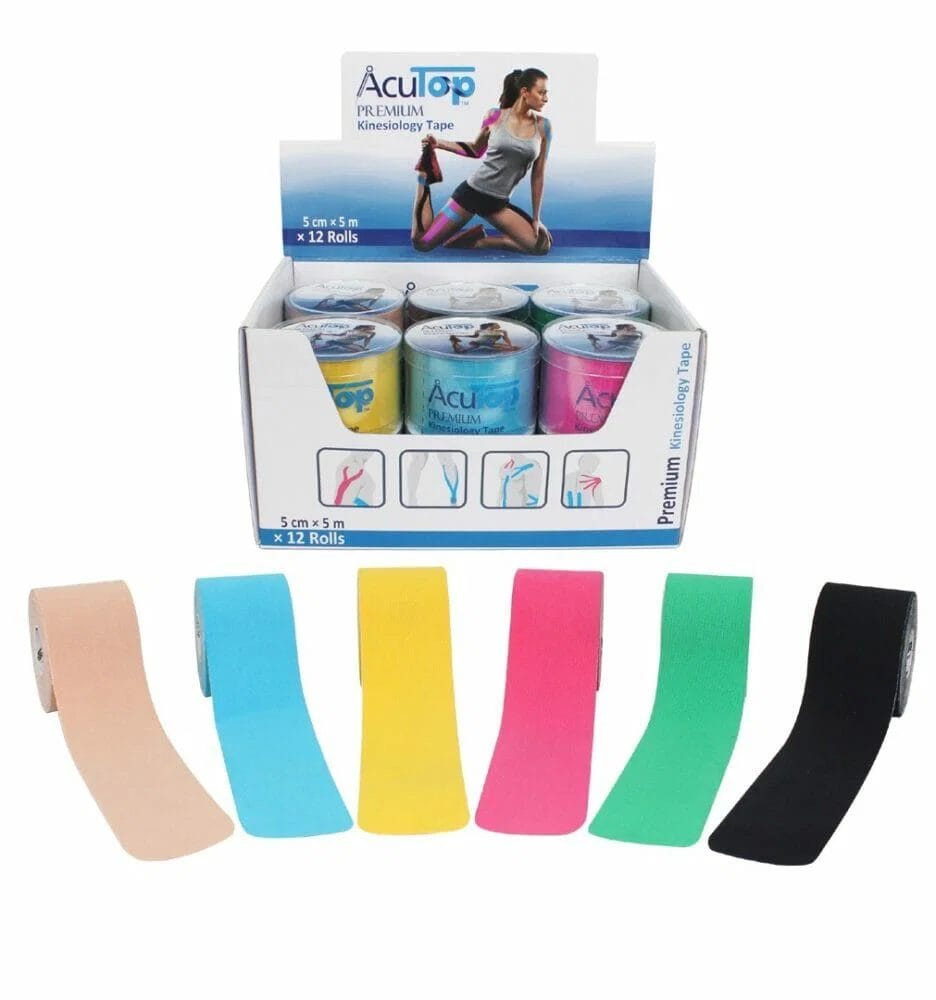 AcuTop Premium kinesiologitape til sensitiv hud